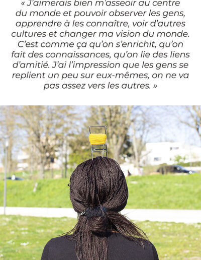 Sitting Tour - Portrait habitants - résidence de création - art participatif - les mureaux, Mantes-la-Jolie, Chanteloup-les-Vignes - viviane rabaud - tugdual de bonviller