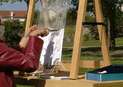 Sitting Tour - Portrait habitants - résidence de création - art participatif - les mureaux, Mantes-la-Jolie, Chanteloup-les-Vignes - viviane rabaud - tugdual de bonviller