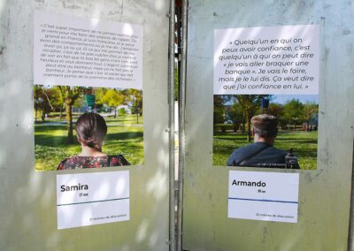 Sitting Tour - Portrait habitants - résidence de création - art participatif - les mureaux, Mantes-la-Jolie, Chanteloup-les-Vignes - viviane rabaud - tugdual de bonviller